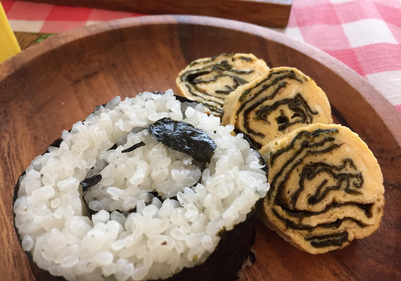 うずまき卵焼き（スヌーピー弁当I