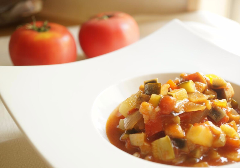 夏野菜のラタトゥイユ(テレビ収録用 冷凍レシピ)