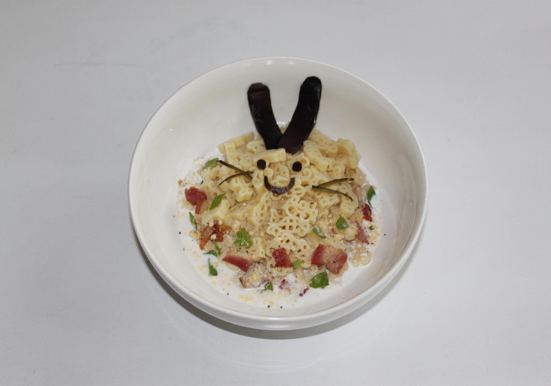 茄子のクリームパスタ