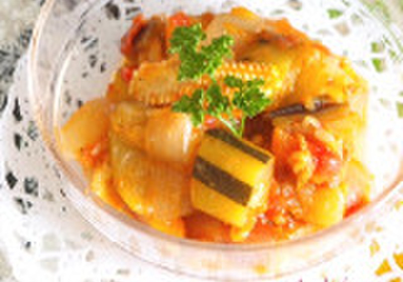 味付け塩だけ！簡単ラタテューユ
