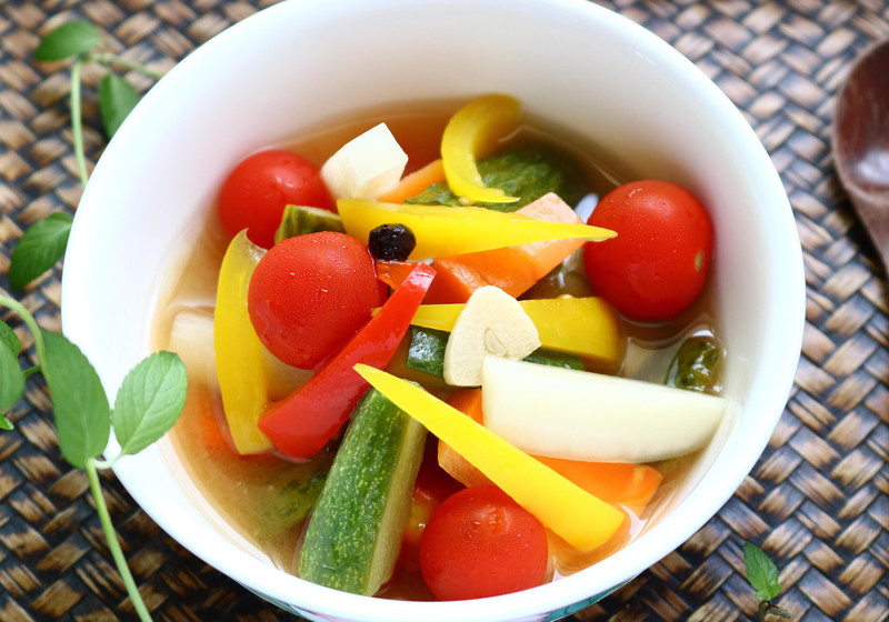 デトックスに　オールスパイスの夏ピクルス