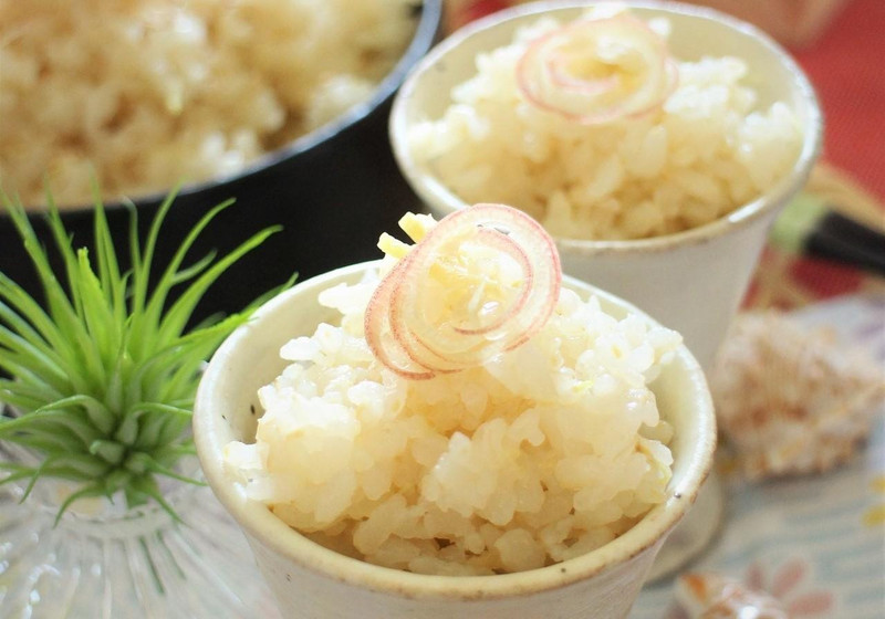さっぱり生姜の炊込みご飯