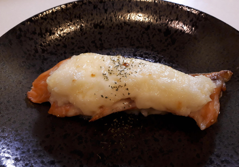 秋鮭ポテトチーズ焼き