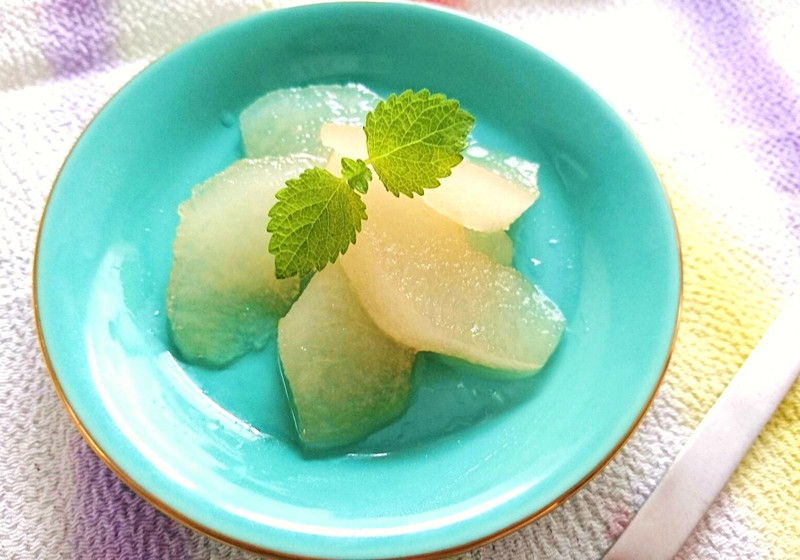 梨のシロップ煮