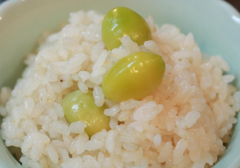 呼吸器のケアに　銀杏ご飯
