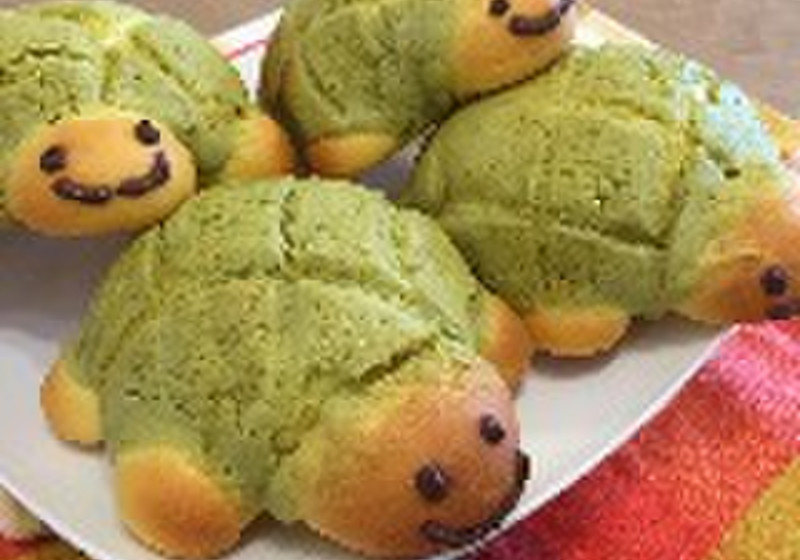 しあわせのかめさんメロンパン