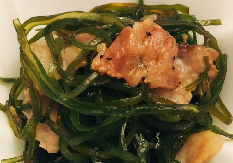 刻み昆布炒め