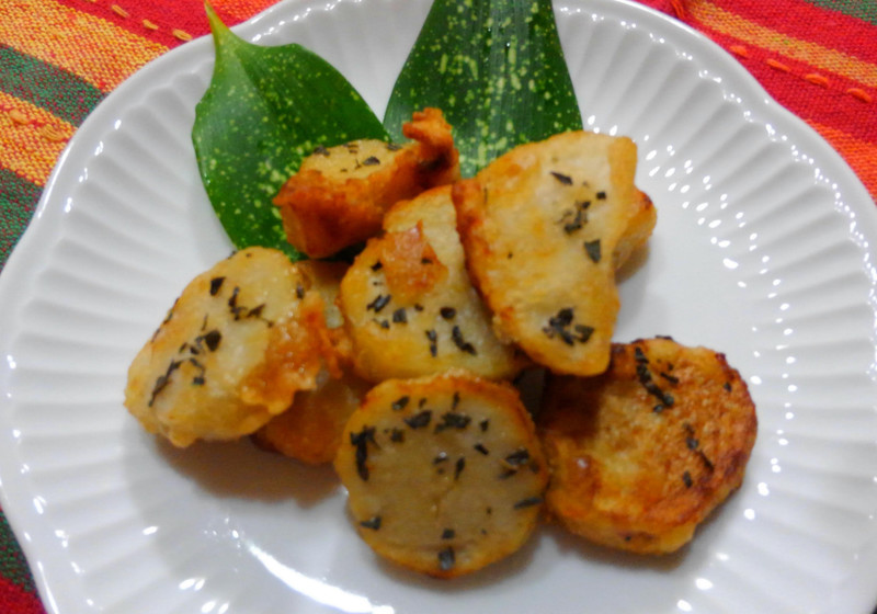 里芋の唐揚げ