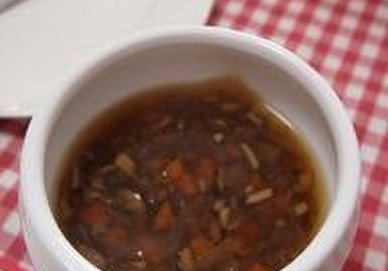 炒め玉ねぎのスープ