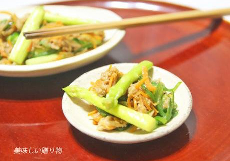 ツナと野菜の炒めもの