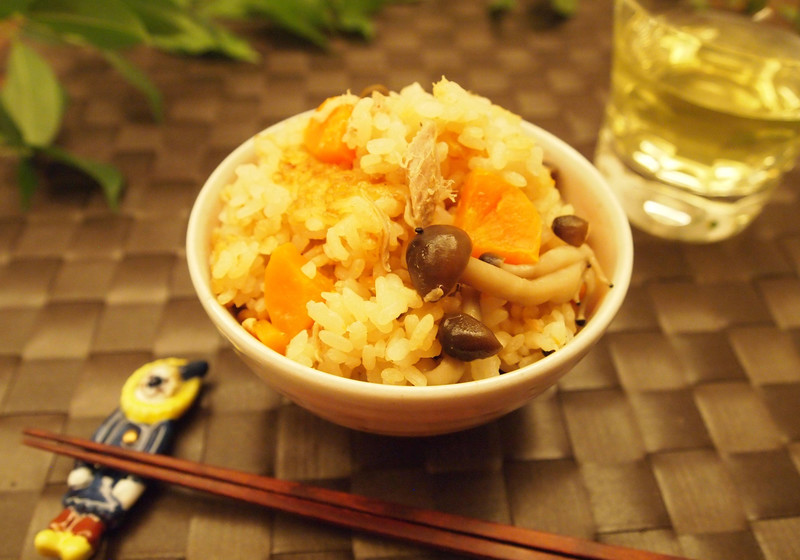 子供と作る炊き込みごはん　ほんのり生姜風味