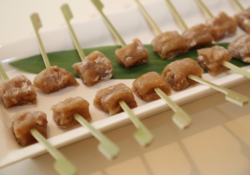 しょうがみりんで作る！くるみ柚餅子