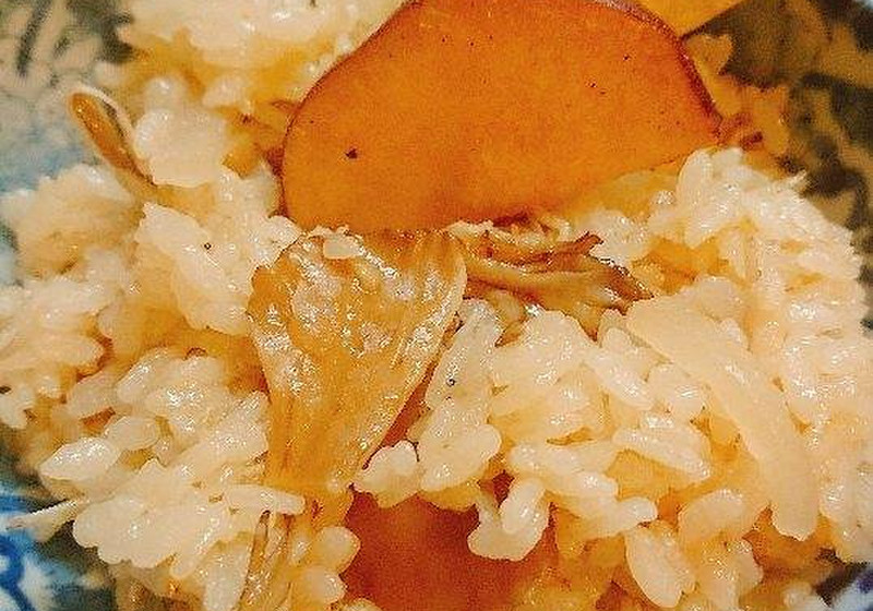 まいたけと生姜の炊き込みご飯
