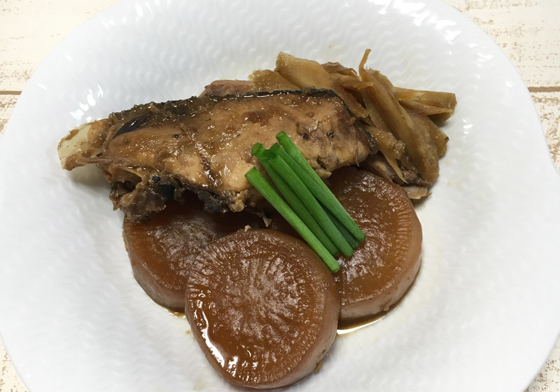 ぶり大根しょうが風味