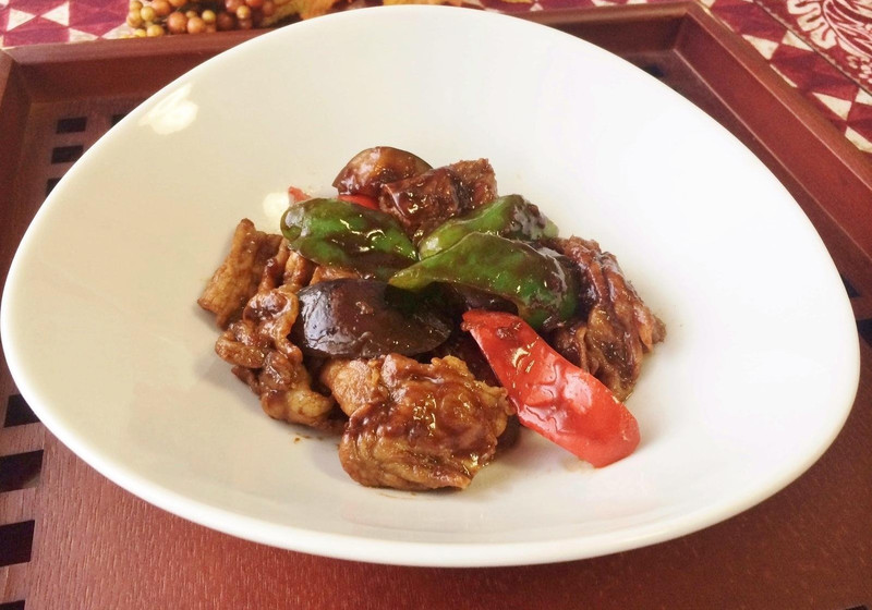 豚肉と野菜の甜面醤炒め