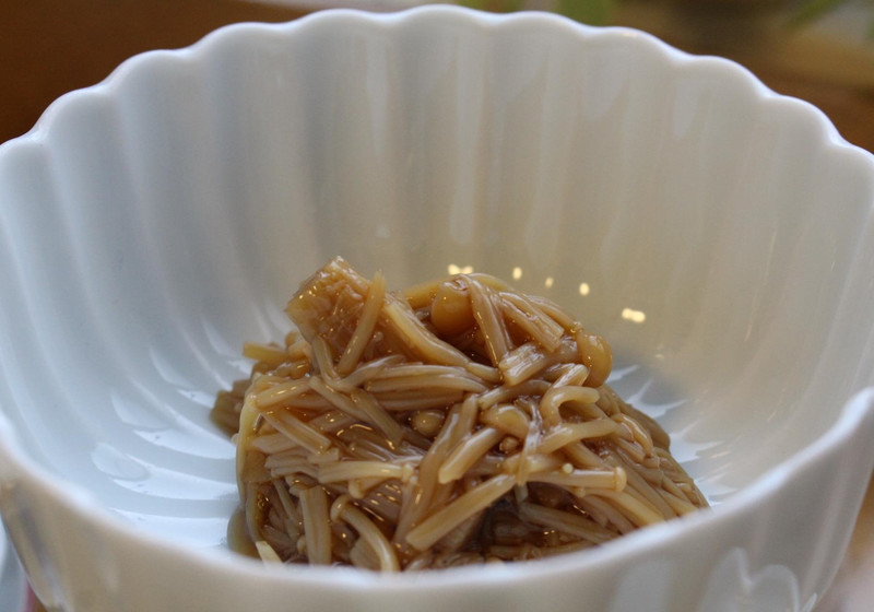 しょうがみりんで作る自家製なめたけ