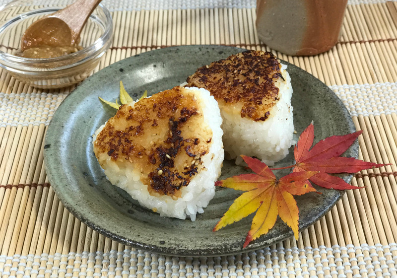 しょうがみりんde焼きおにぎり