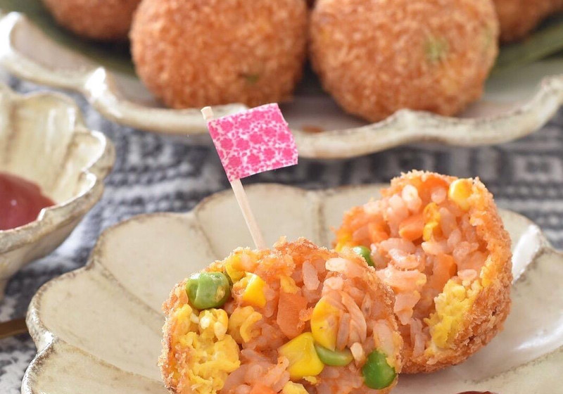 しょうがみりんdeコロコロライスコロッケ☺︎