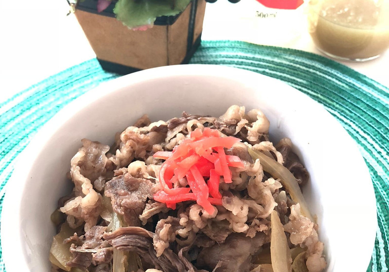 体ぽかぽか！ご飯が進む！簡単牛丼！