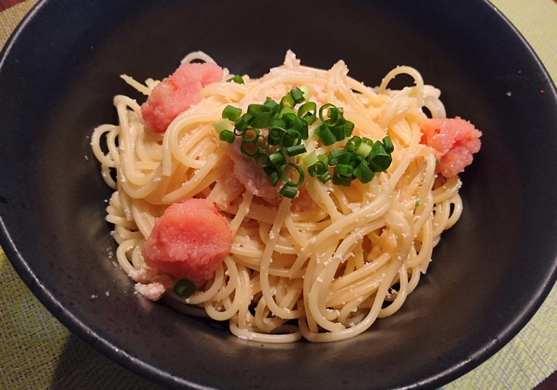 しょうが明太子パスタ
