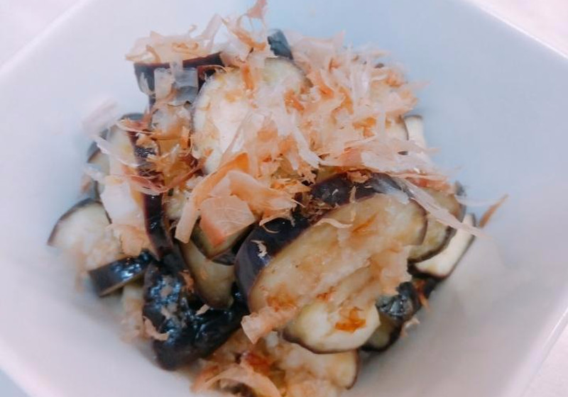 しょうがみりんを使って簡単なすの和え物