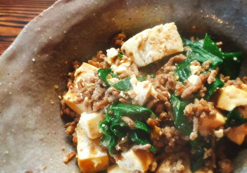 ご飯に合う「中華風豆腐の炒め煮」（しょうがみりん
