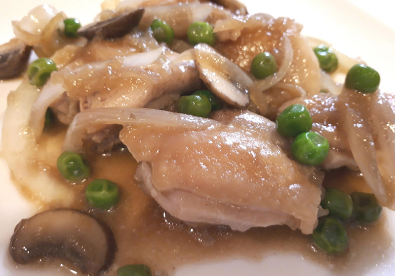 鶏もも肉の生姜焼き