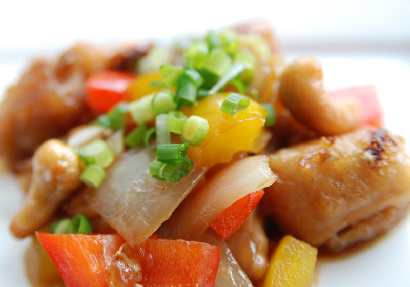 鶏肉のカシューナッツ炒め