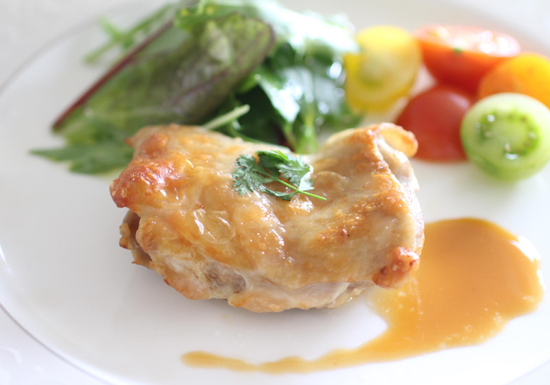 鶏肉のレモンソース