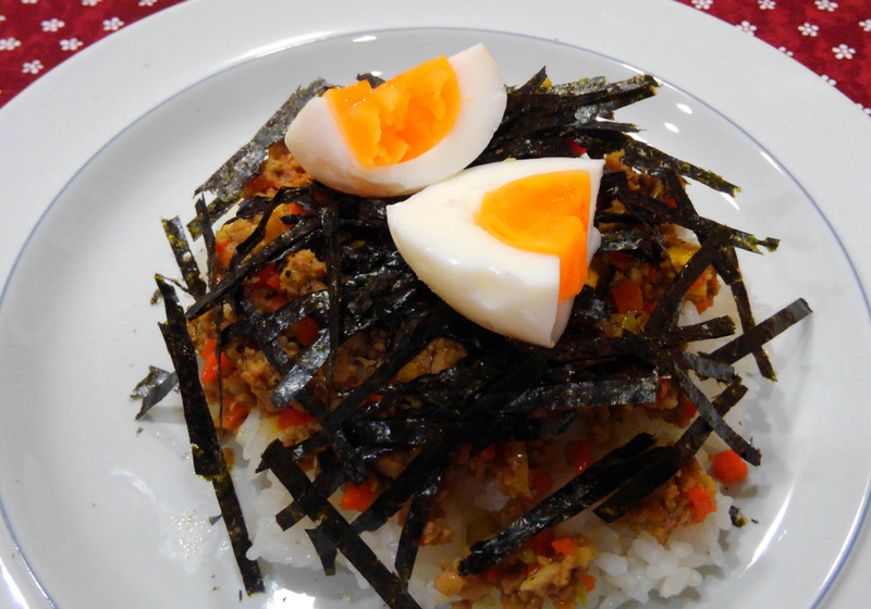簡単和風ドライカレー