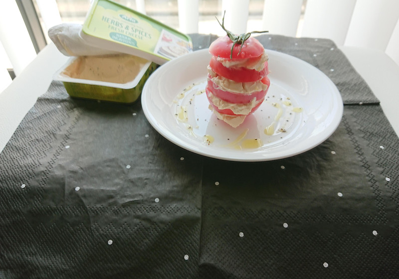 Insalata・アーラクリームチーズカプレーゼ