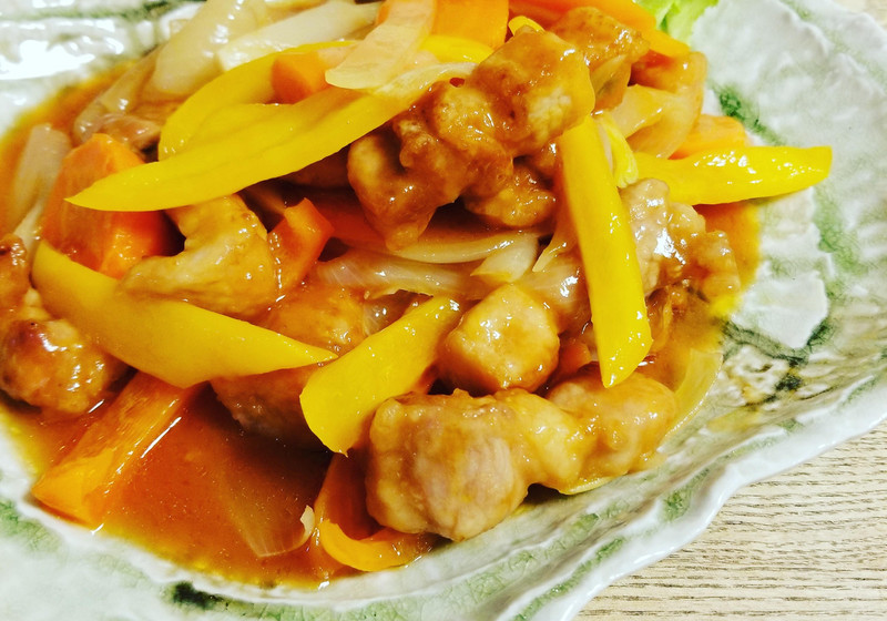 洗い物はフライパンだけ☆簡単酢豚