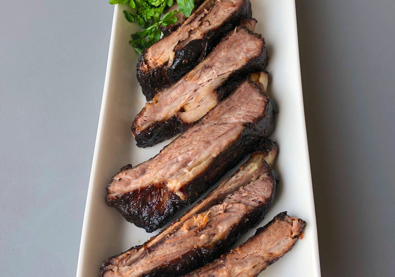 焼肉のタレで ほろっほろバーベキュースペアリブ
