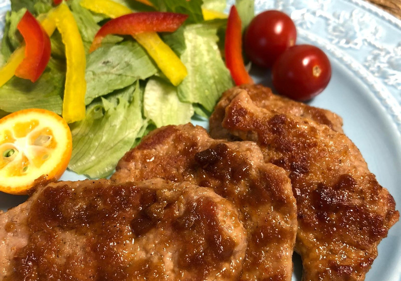 お弁当にぴったり♪豚ヒレステーキ♡