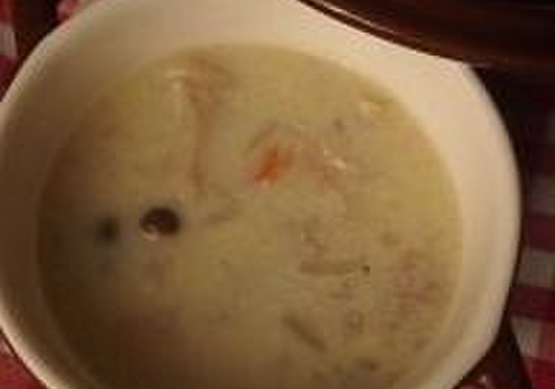 豆乳のスープ