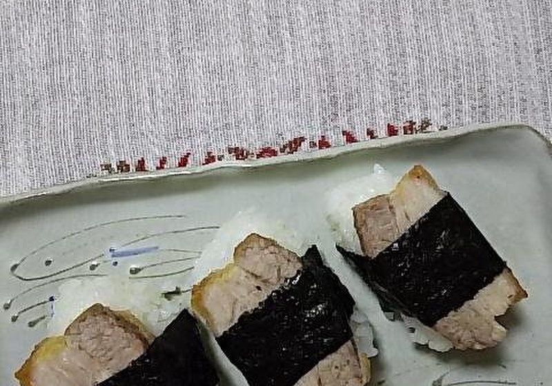 ローストポークのスパム風おにぎり