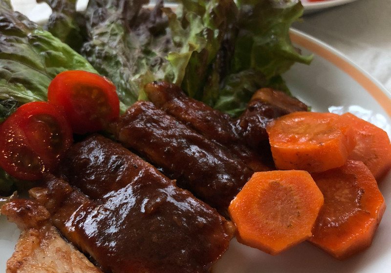 Hylife Porkのトマトソース仕上げ