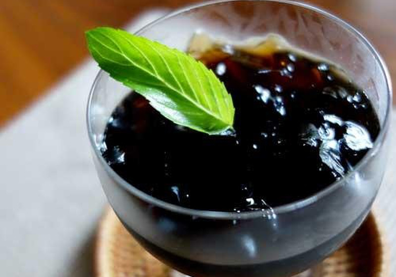 穀物コーヒーゼリー