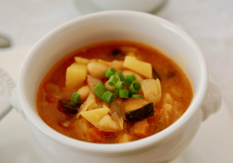 野菜がにがてな子供に♡和風ミネストローネ
