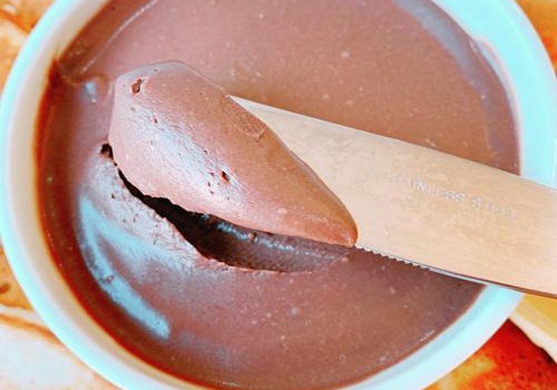 塩麹豆腐チョコクリーム