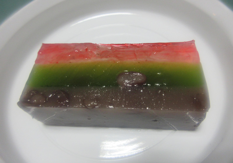 和ケーキ・三色寒天よせ