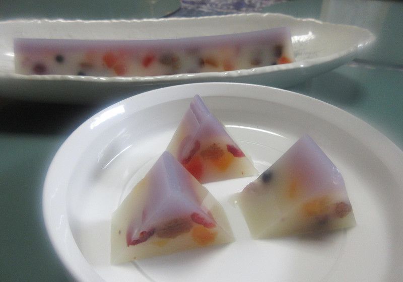 華羊羹・フルーツミックスで