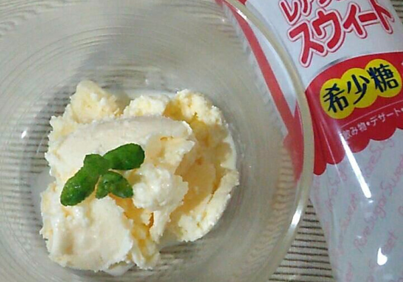 ピーチアイスクリーム