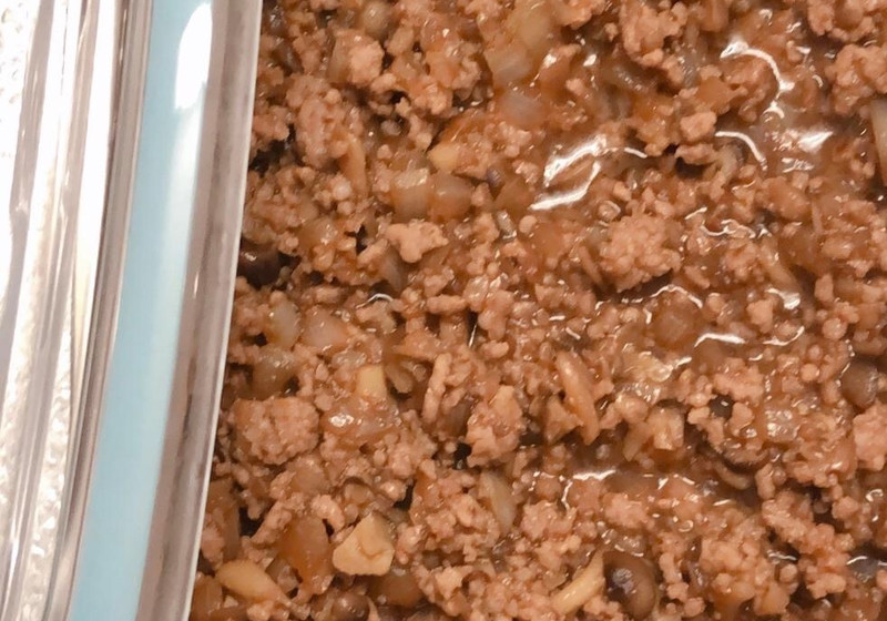 肉そぼろ〜作り置き