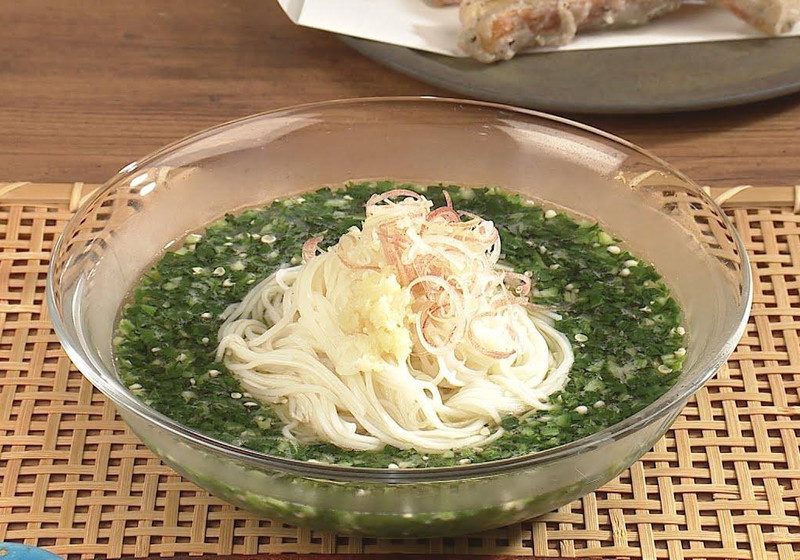 モロヘイヤそうめん