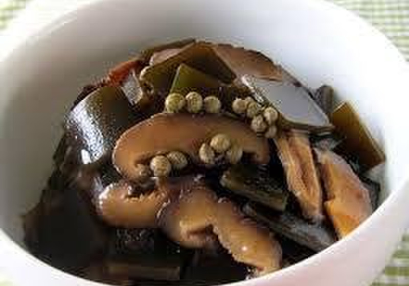 昆布と椎茸の佃煮