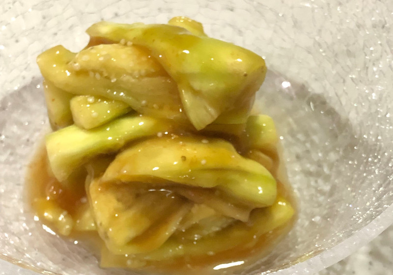 レンジでチン❣️焼きなす風の梅肉和え