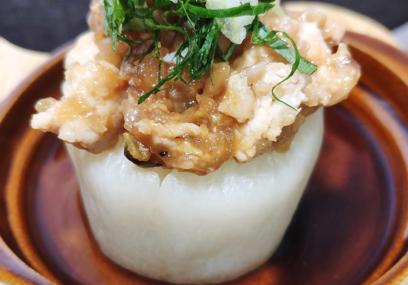 肉味噌ふろふき大根