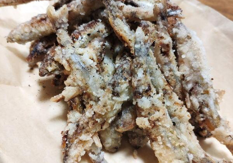 ワカサギの唐揚げ