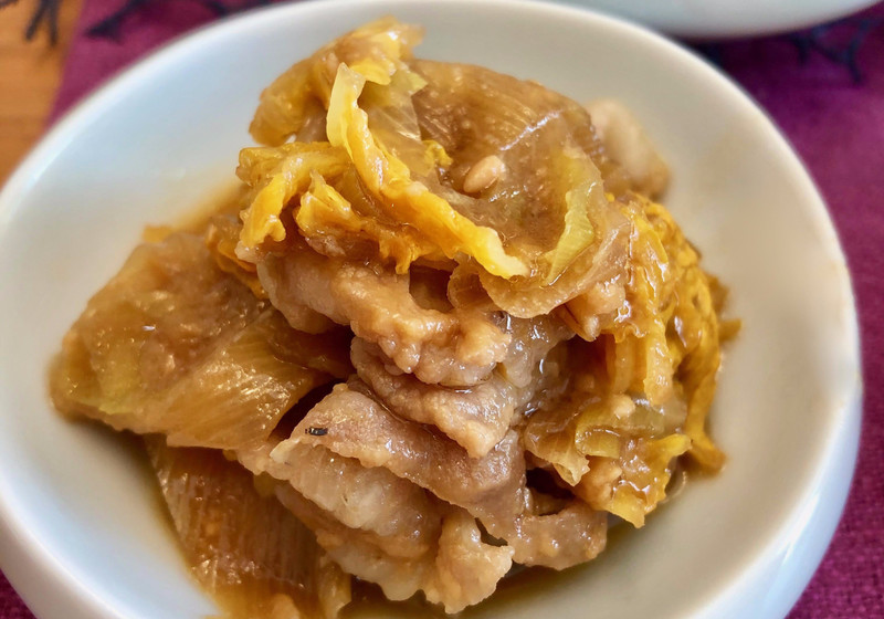 白菜と豚肉の味噌煮〜作り置き〜